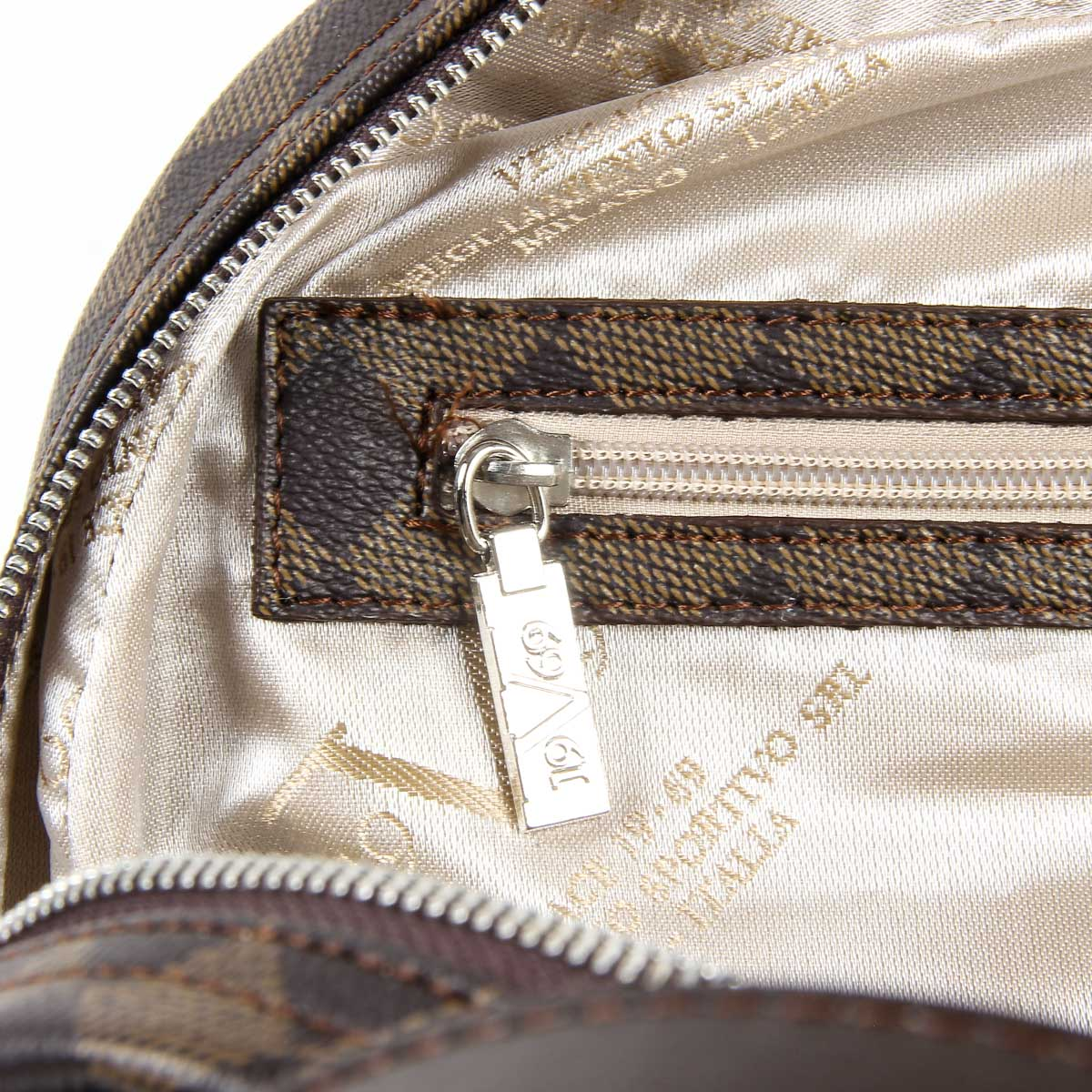 Mochila de moda para hombre V 1969 Italia V1969016 CAFÉ CAFÉ