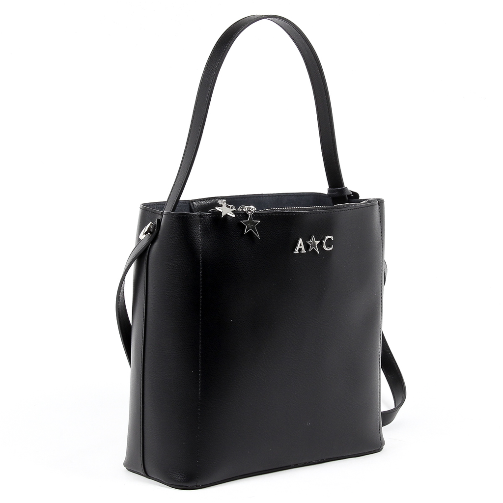 Andrew Charles Womens Handbag Black KYLA