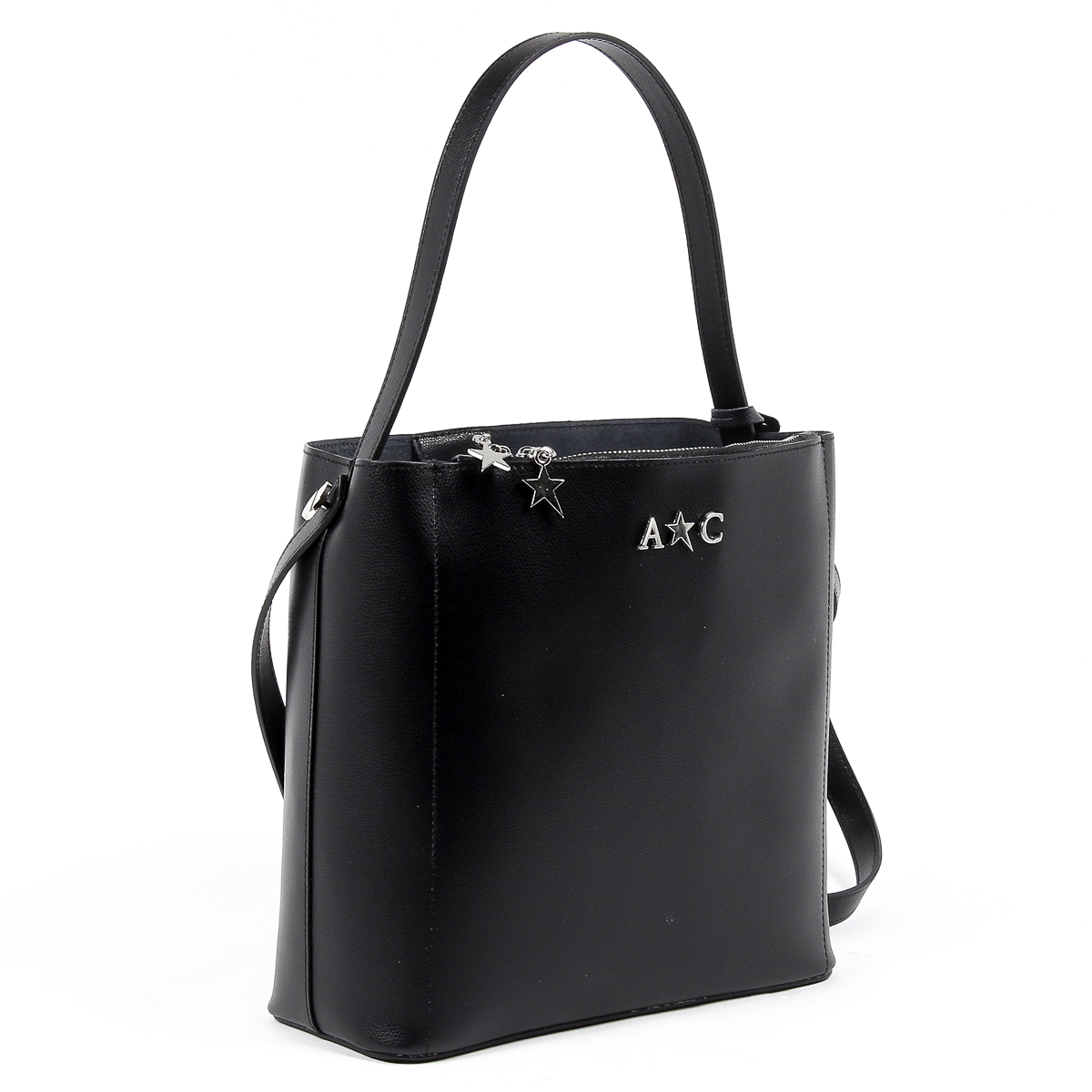 Andrew Charles Womens Handbag Black KYLA