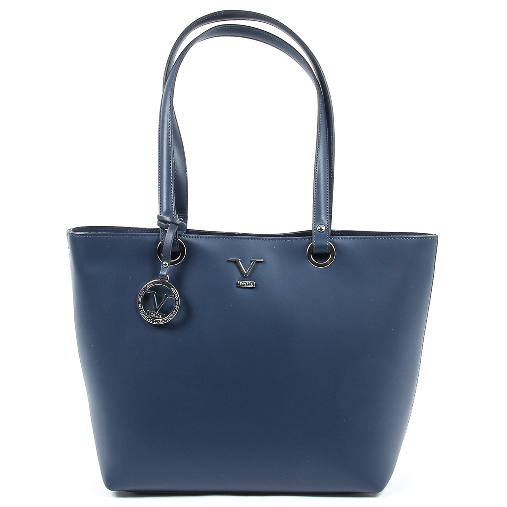 Bolso de mano para mujer V 1969 Italia V009-S RUGA BLU V2