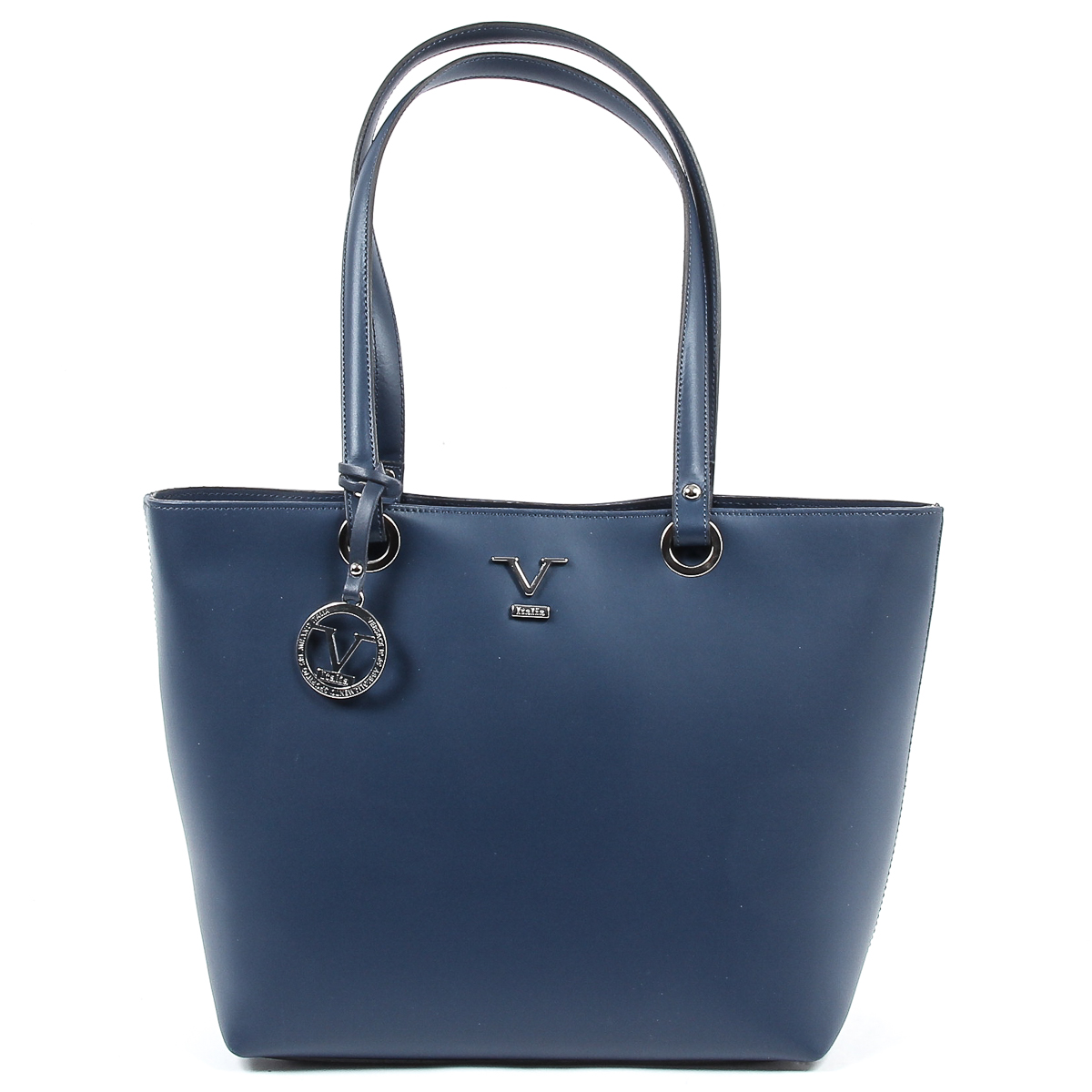 Bolso de mano para mujer V 1969 Italia V009-S RUGA BLU V2