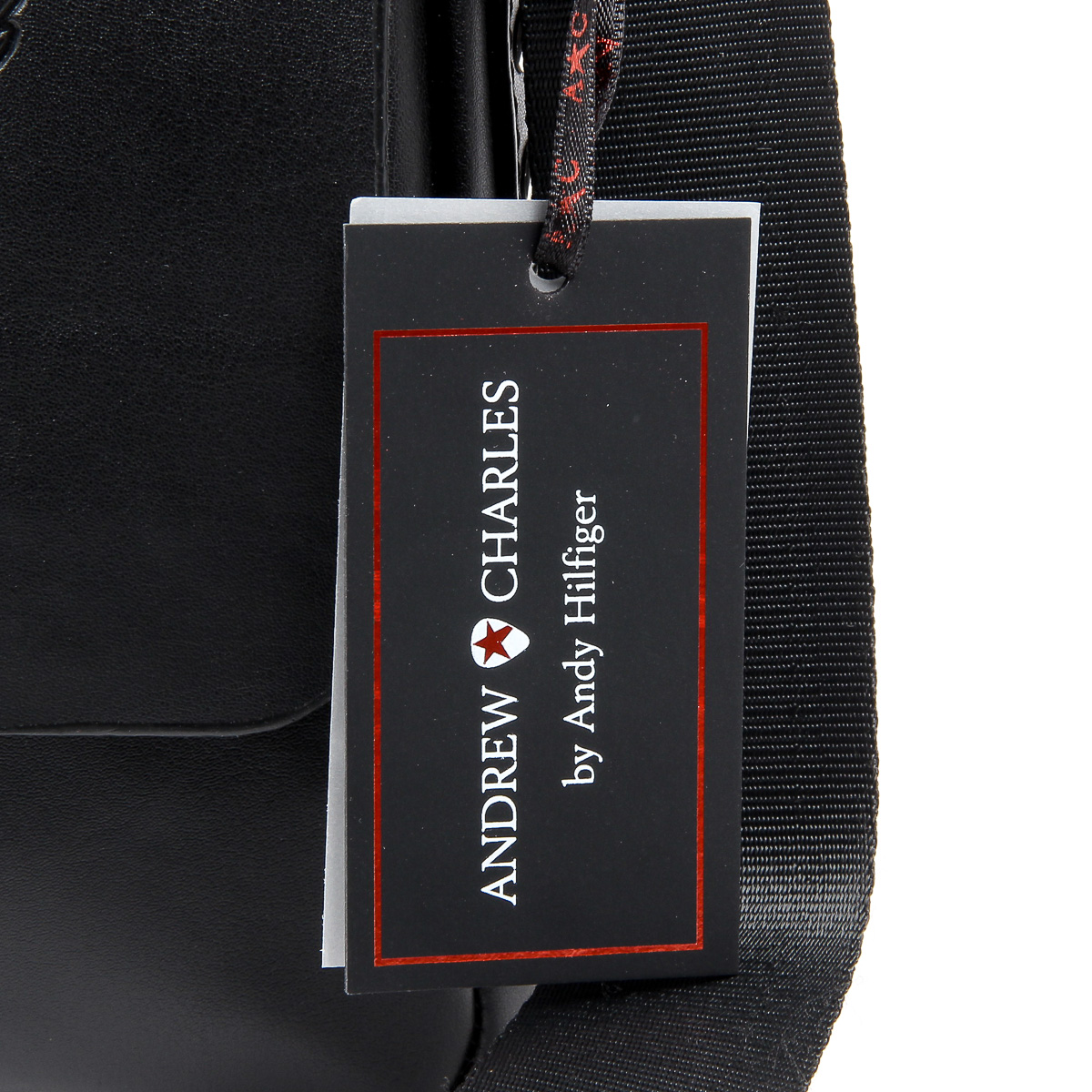 Bolso de mano para hombre Andrew Charles negro CARL