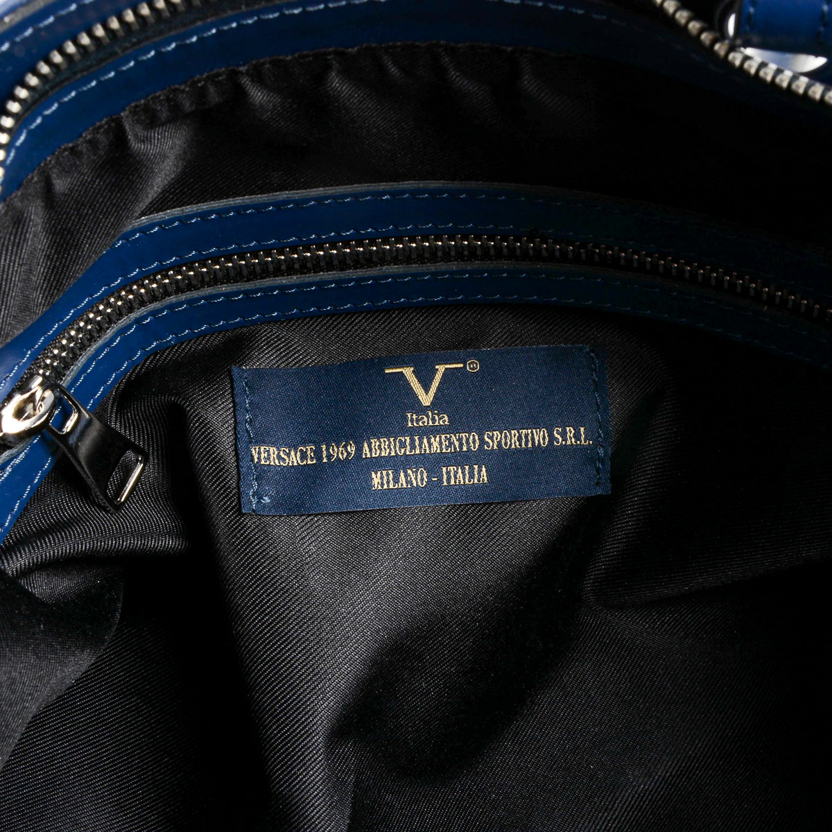 Bolso de mano para mujer V 1969 Italia Azul GLORY