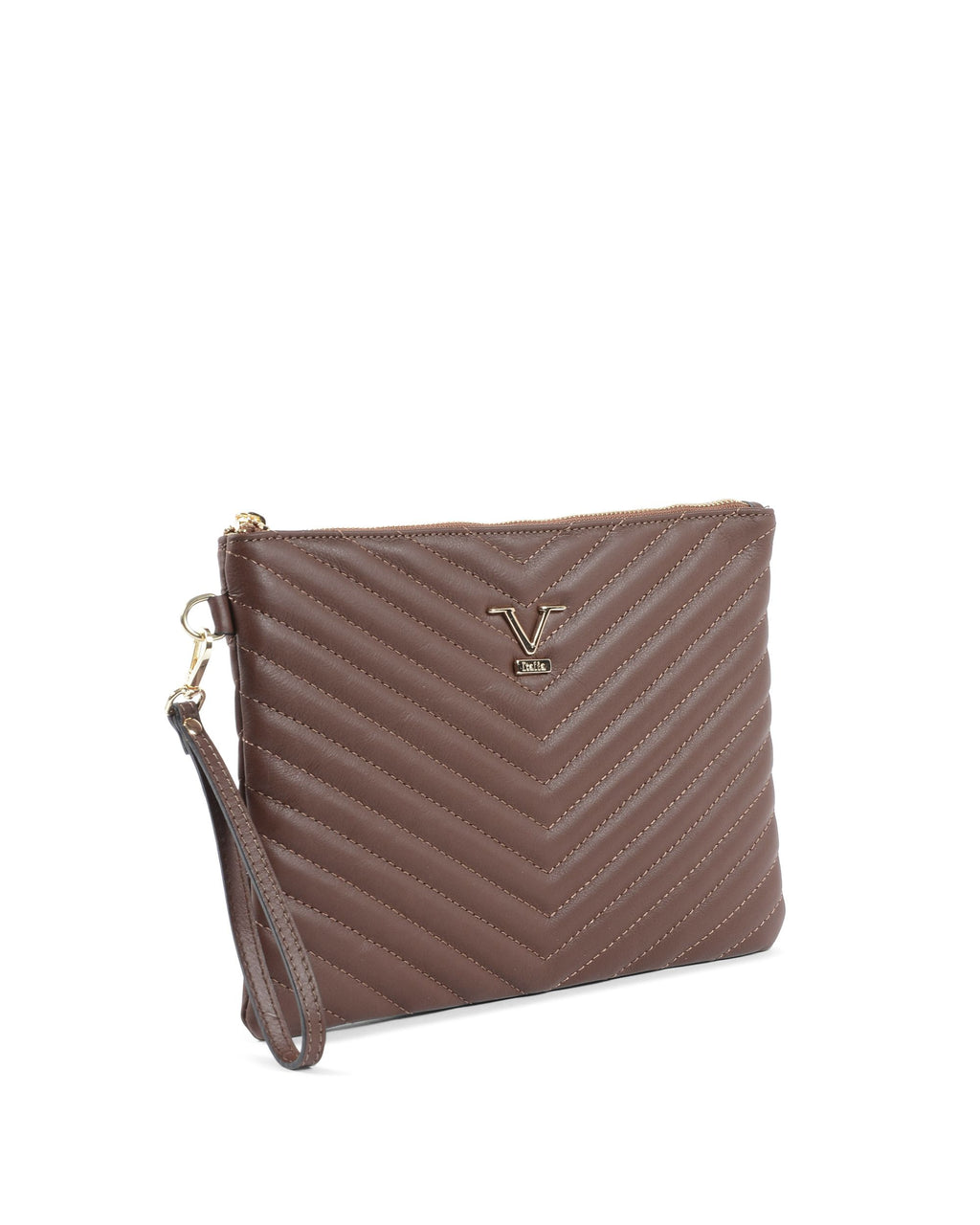 Bolso de mano Mujer V Italia Marrón V613 52 SAUVAGE BRUCIATO