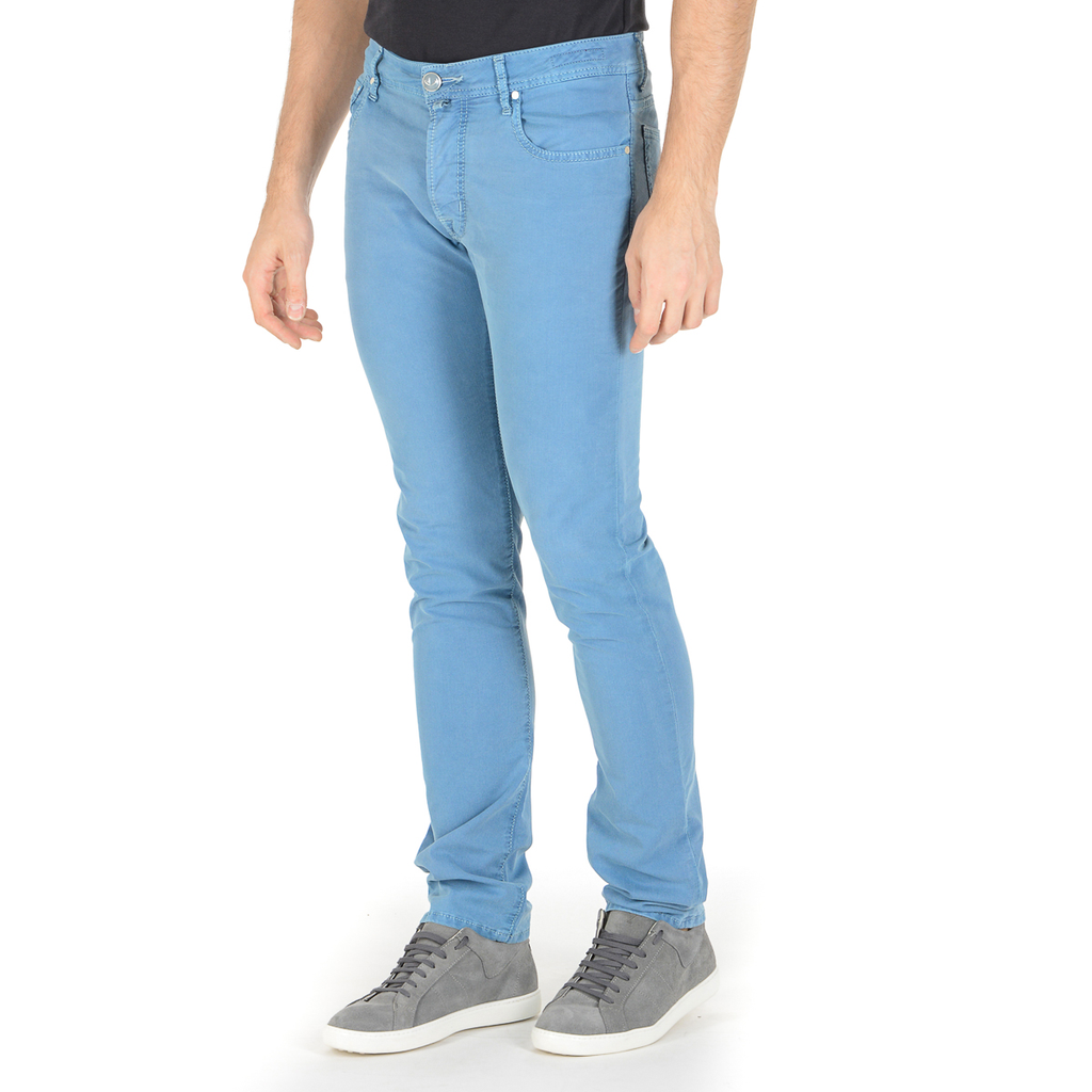 Jacob Cohen Mens Pants J688 Light Blue