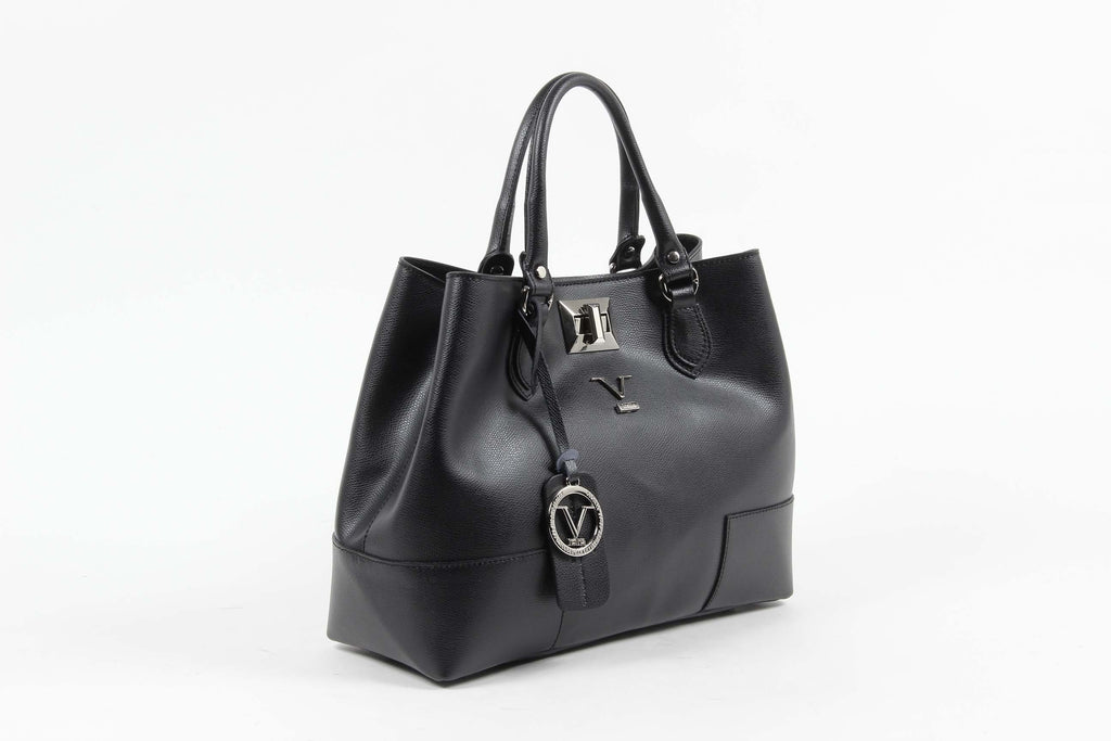 Bolso de mano para mujer V 1969 Italia V013-S SAFFIANO NEGRO
