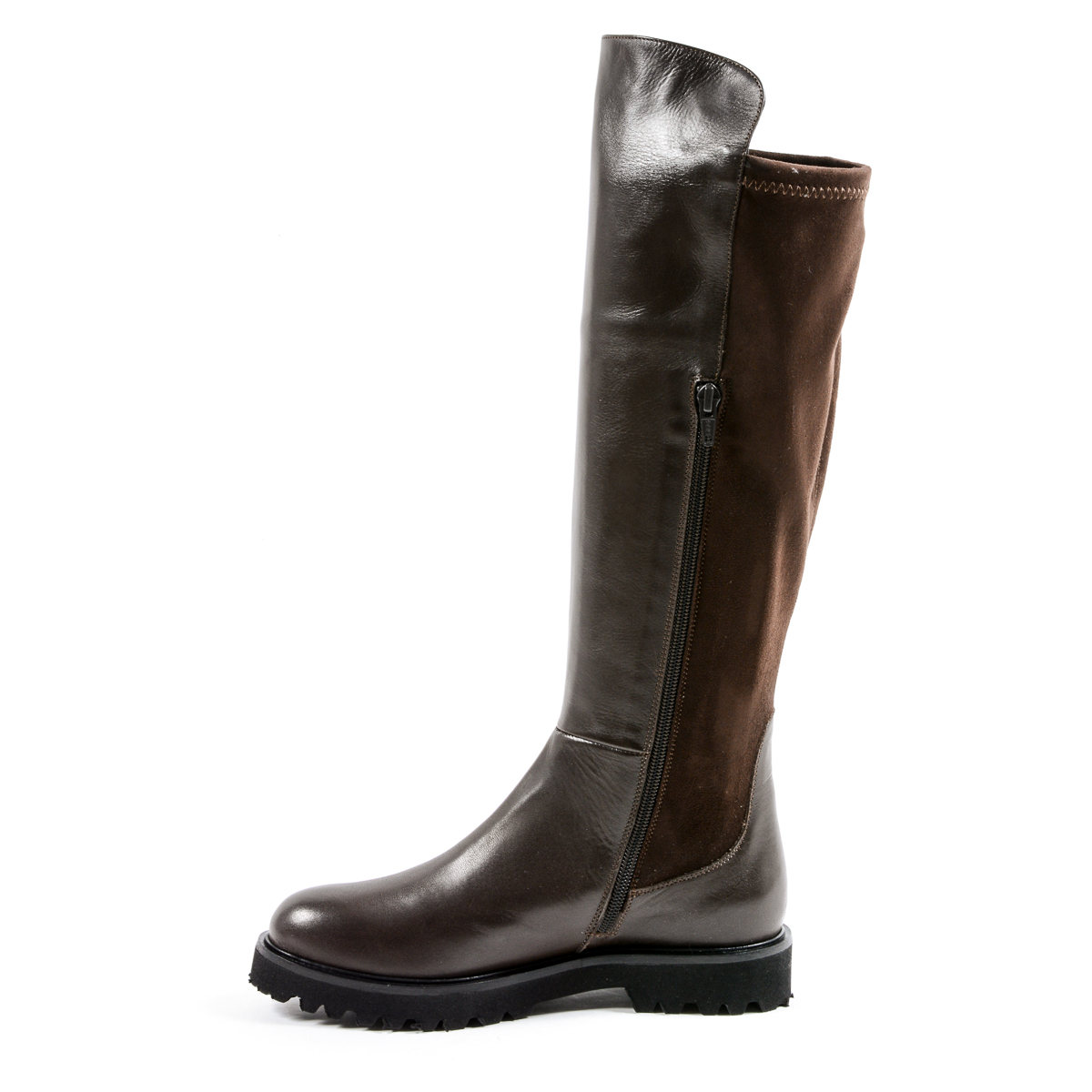 Andrew Charles Womens High Boot Brown MILEY