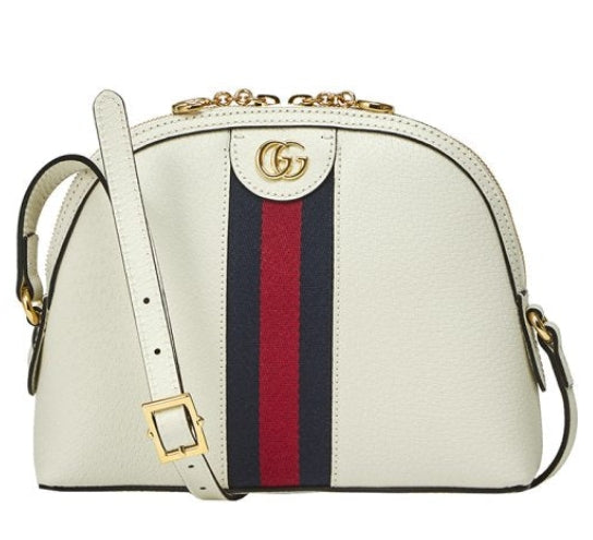 Bolso de hombro Ophidia de piel