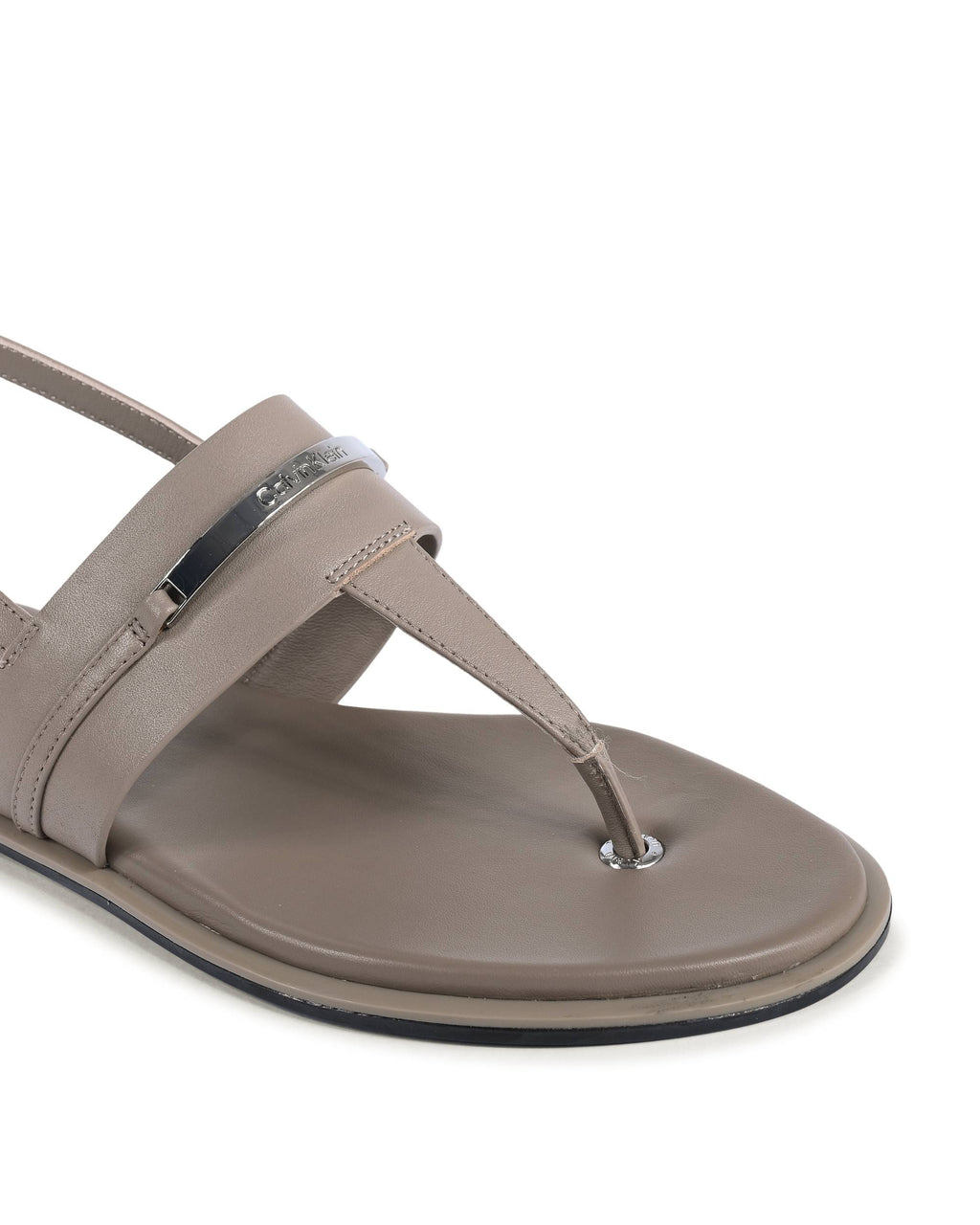 Sandalias Calvin Klein para mujer color caqui HW0HW020310I1