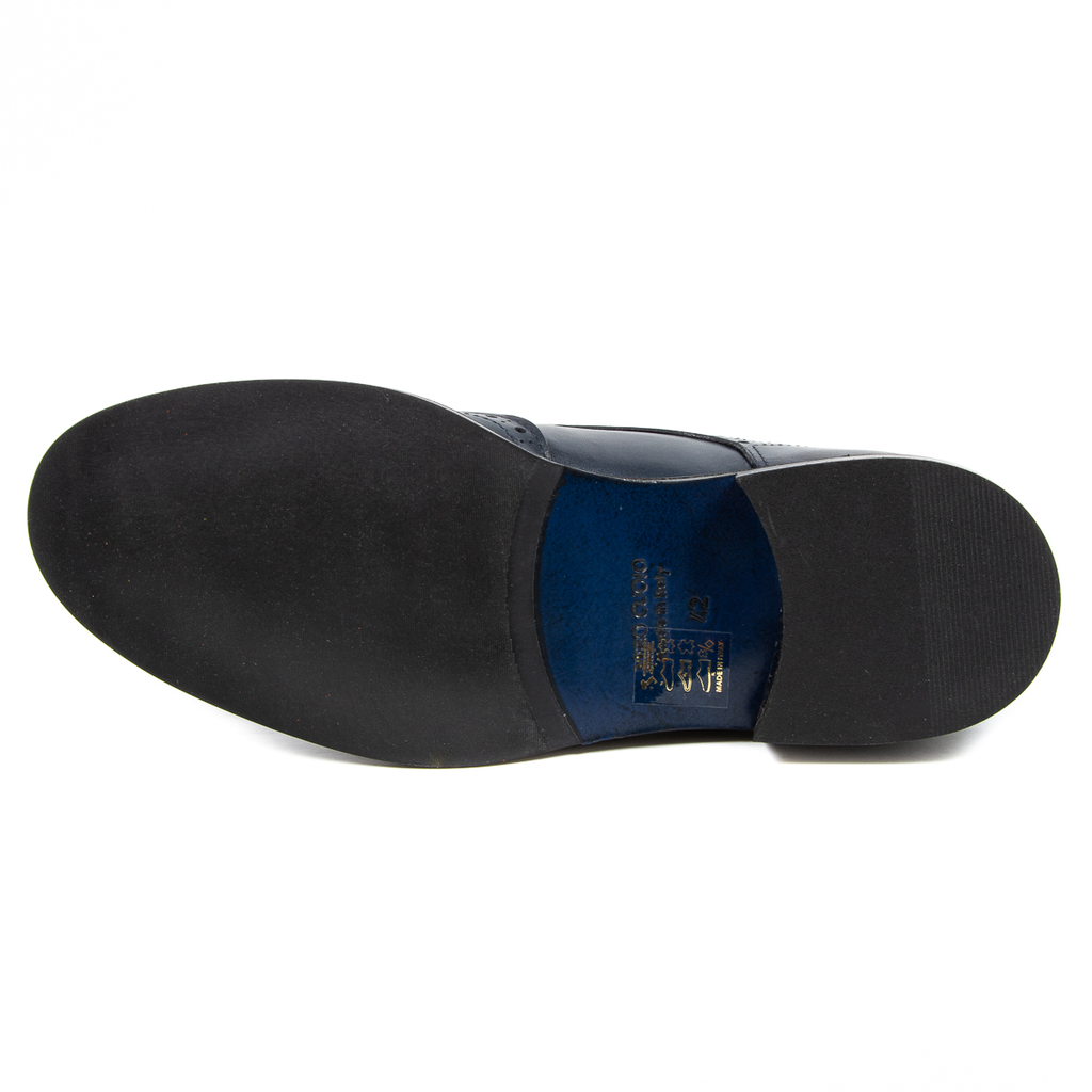 V 1969 Italia - Zapato brogue para hombre, color azul, VERNON
