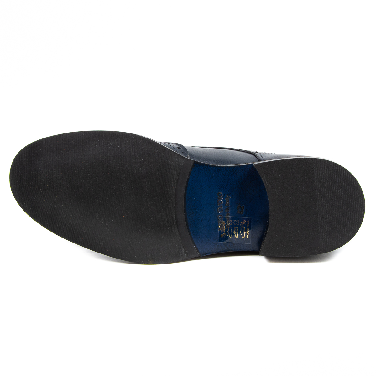 V 1969 Italia - Zapato brogue para hombre, color azul, VERNON