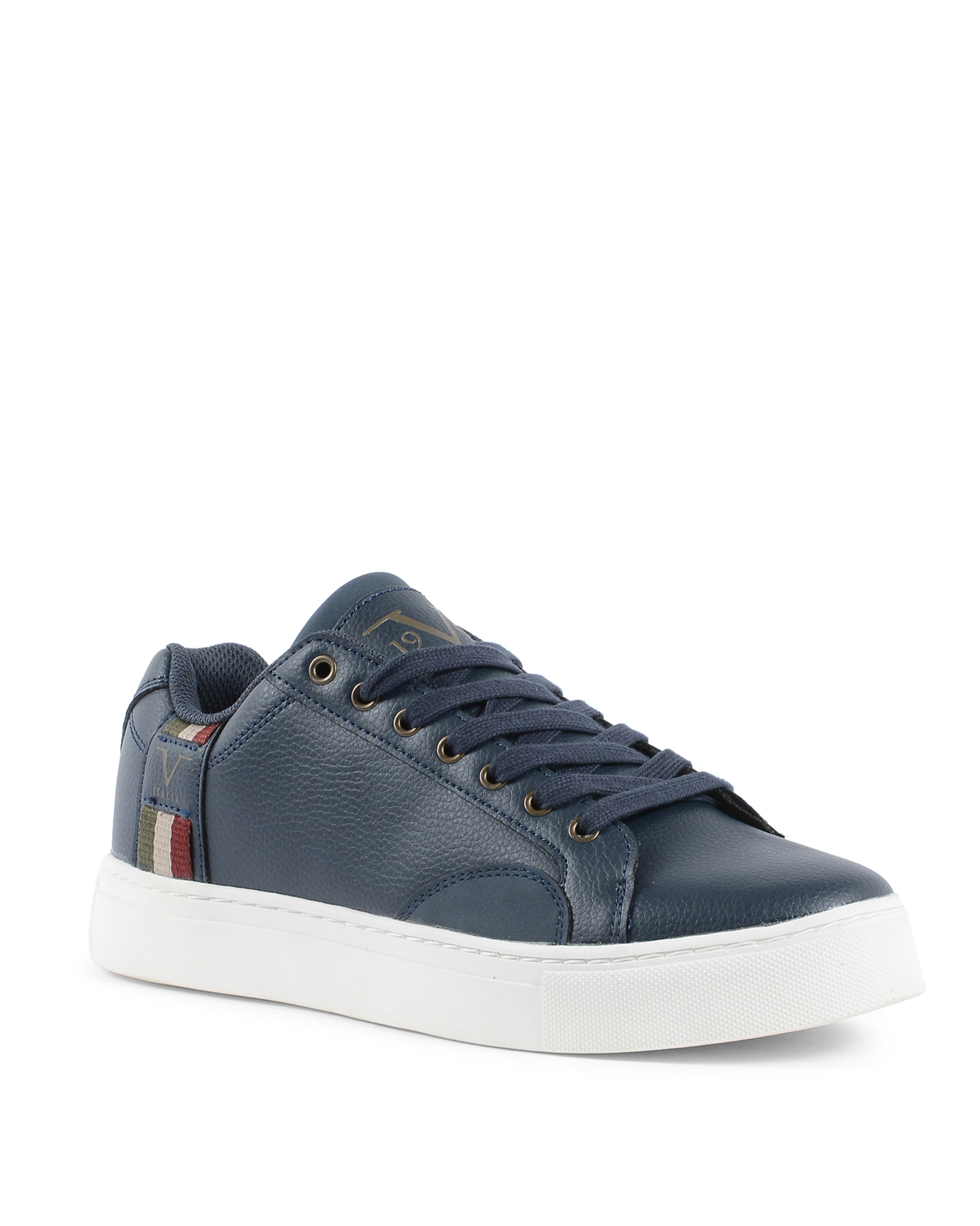 19V69 Italia Mens Sneaker Navy Blue VI21SC0004 NAVY
