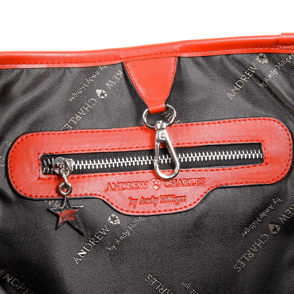 Bolso de mano Andrew Charles para mujer, color negro, INDIA