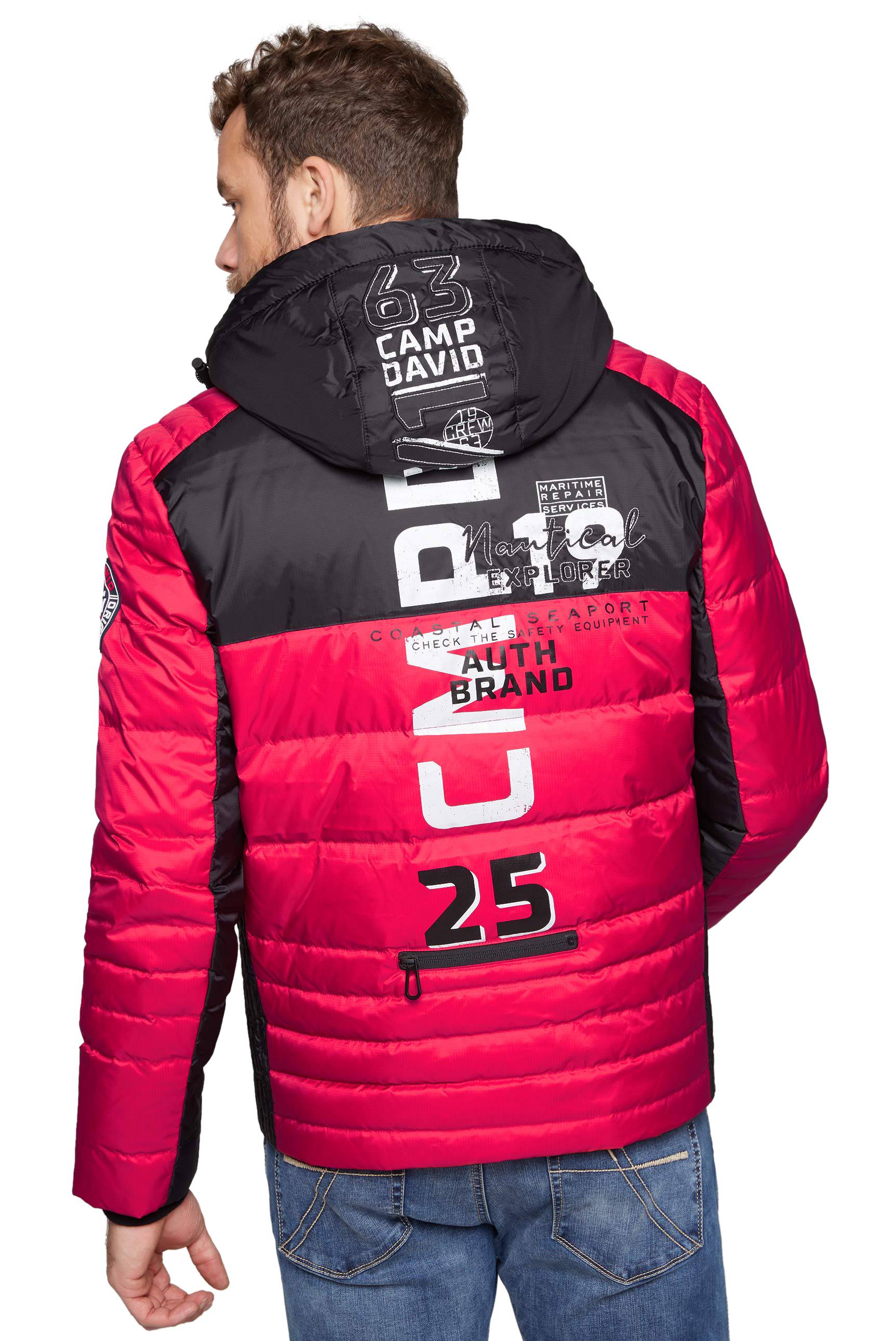Chaqueta con capucha para hombre Camp David