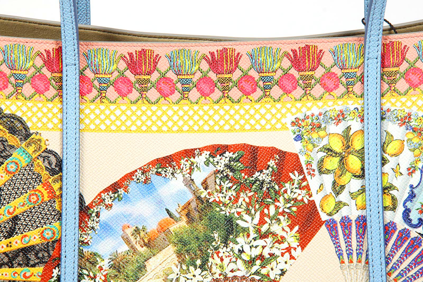 Bolso de compras Dolce & Gabbana St. Dauphine Maoliche BB6020 AP123 8R831