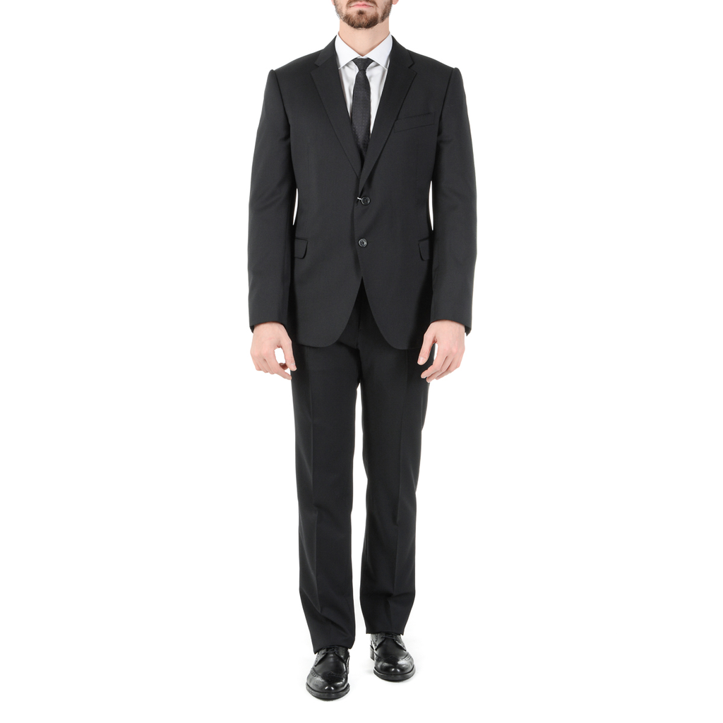 Armani Collezioni Mens Suit Black
