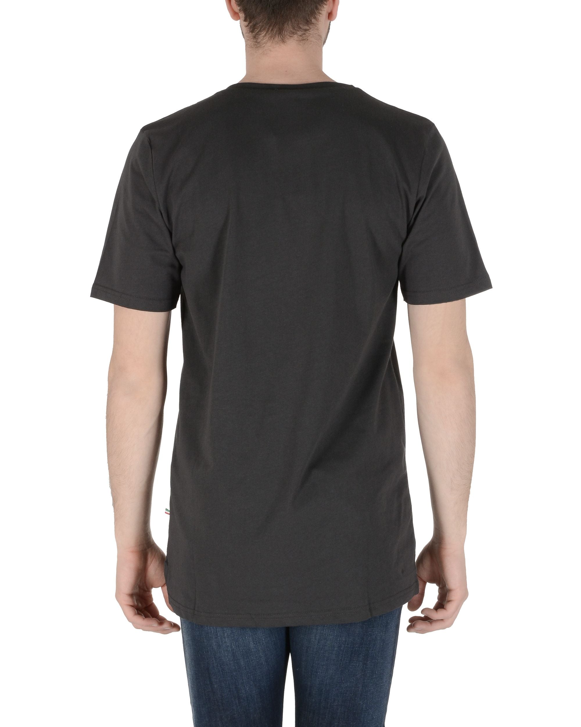 19V69 Italia Camiseta para hombre Gris oscuro PISTIKO GRIS OSCURO