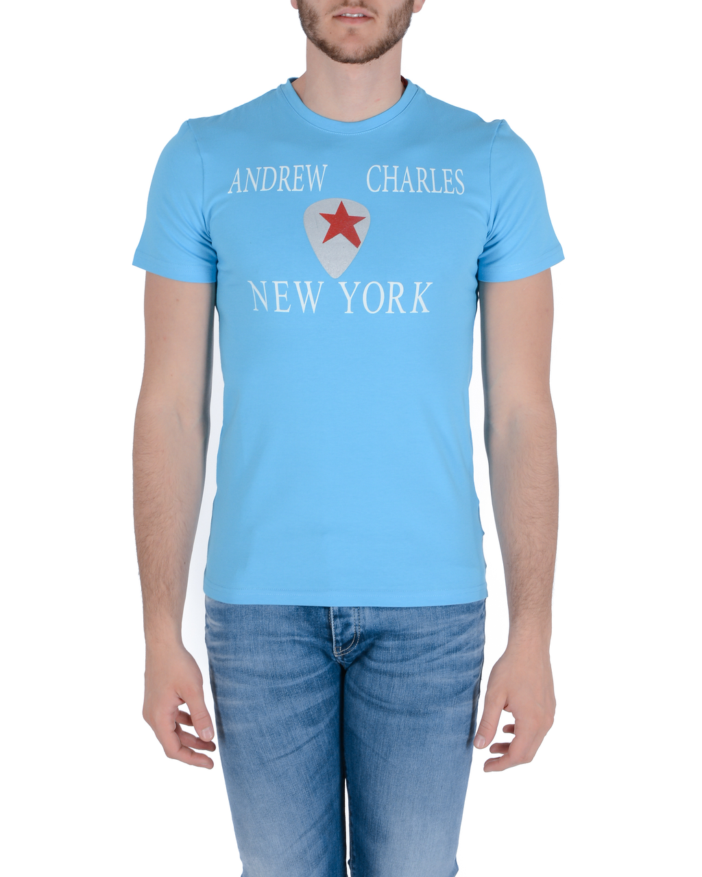Camiseta para hombre Andrew Charles KEITA AZURE S14
