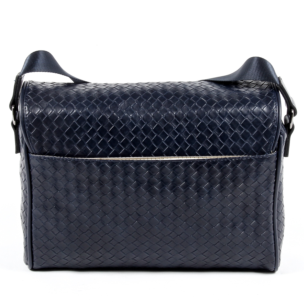 Bolso de mano para hombre V 1969 Italia Azul LEROY