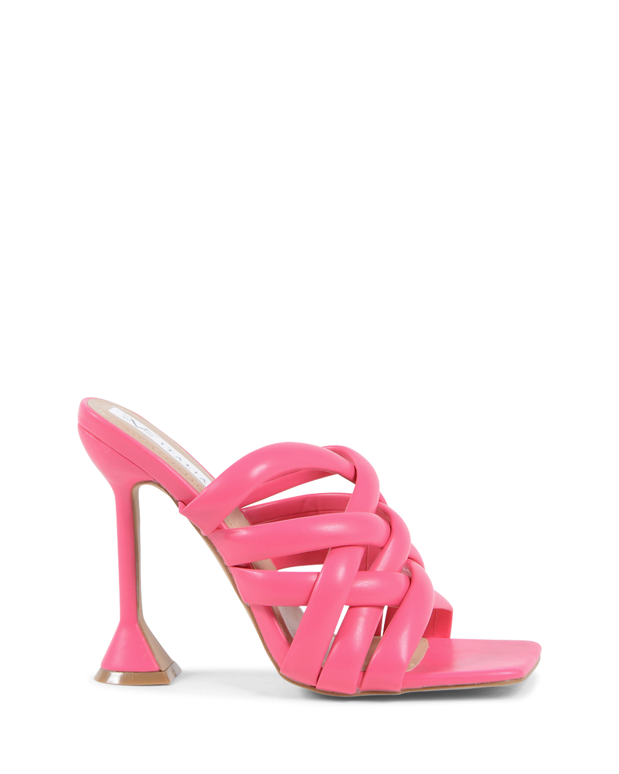 19V69 Italia Womens Heeled Sandal Fuxia V8182 FUXIA