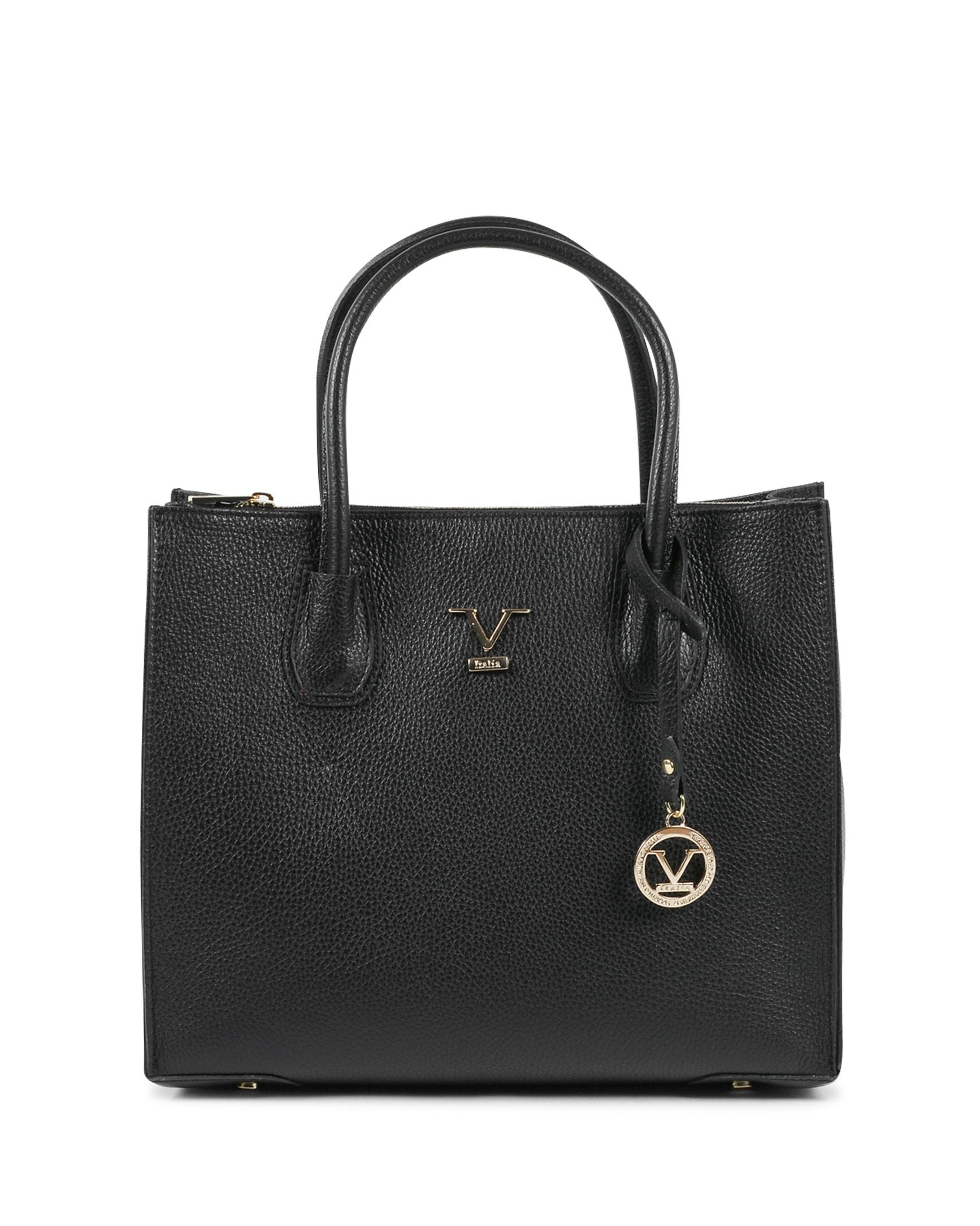 Bolso de hombro Mujer V Italia Negro BE10275 52 DOLLARO NERO