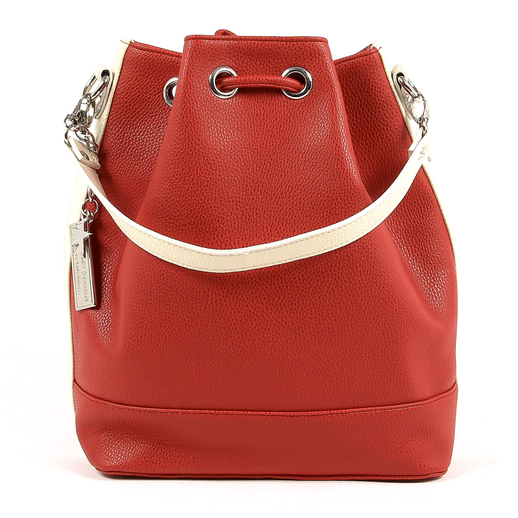 Bolso de mano para mujer Andrew Charles rojo LUCINDA