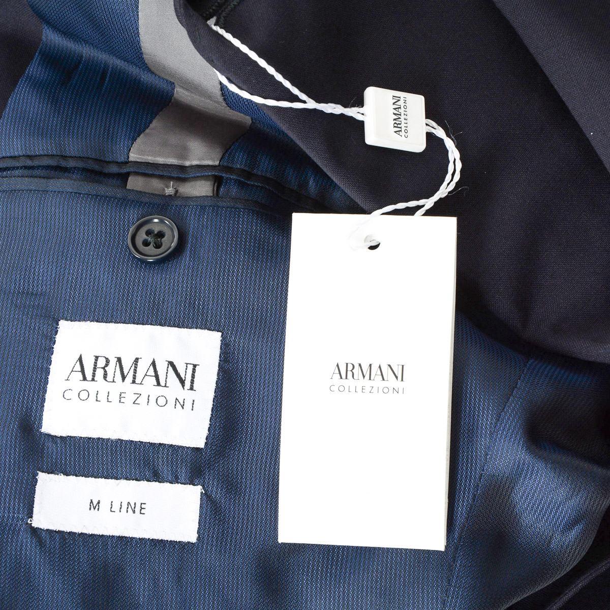 Armani Collezioni Mens Suit Black