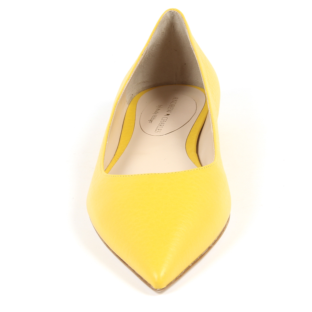 Andrew Charles By Andy Hilfiger Bailarina para mujer amarilla BALTIMORE