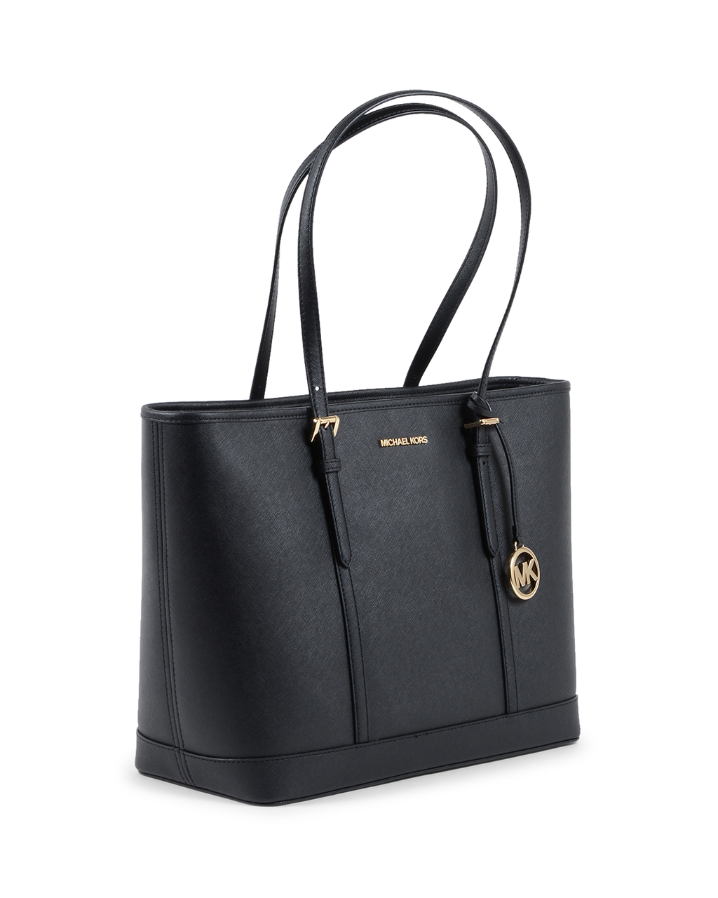 Bolso de mano Michael Kors para mujer, color negro, 39F50GTVT9L