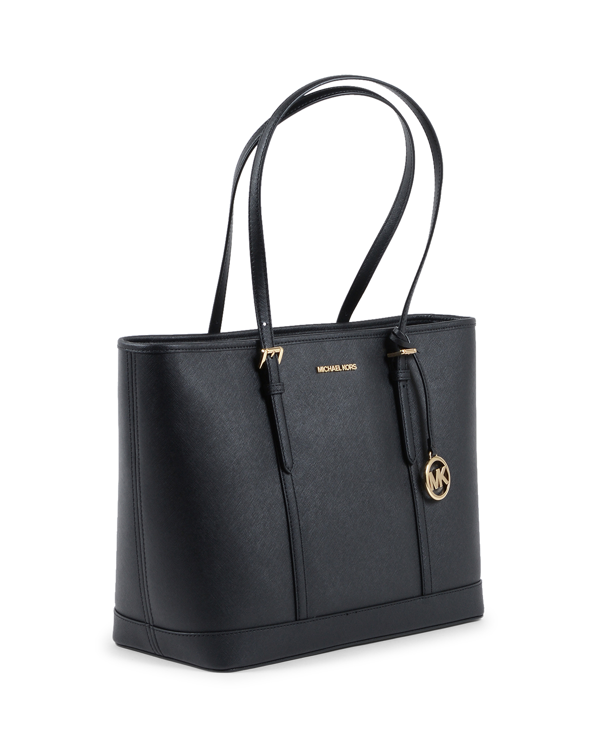 Bolso de mano Michael Kors para mujer, color negro, 39F50GTVT9L