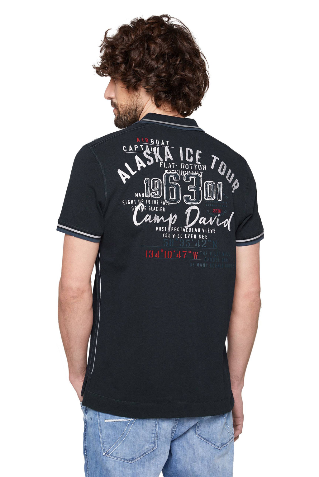 Polo para hombre de Camp David