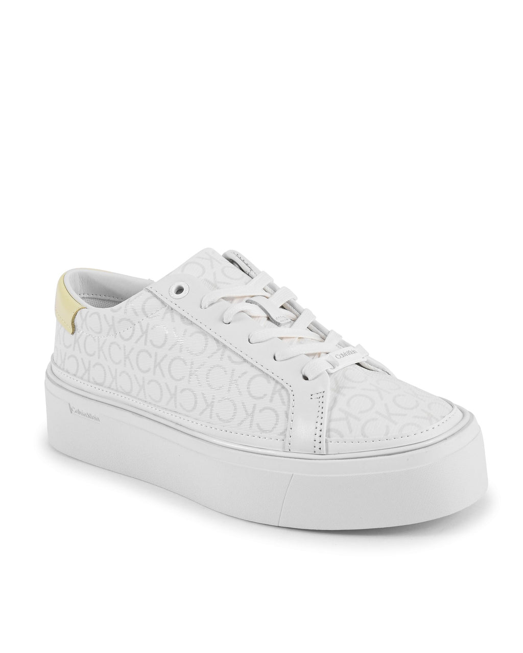 Zapatillas Calvin Klein para mujer blancas HW0HW019110K6