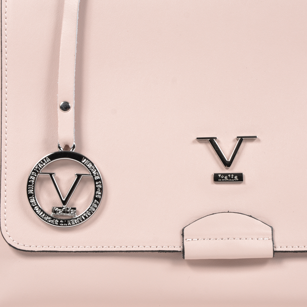 Bolso de mano para mujer V 1969 Italia Rosa SIMONA
