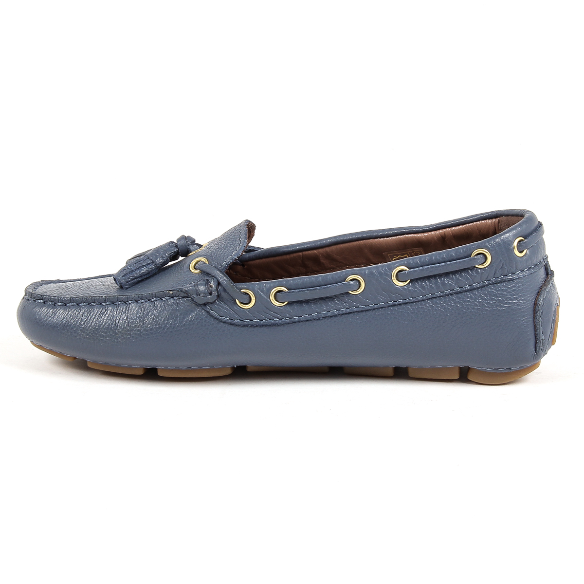 Mocasín Andrew Charles para mujer azul GIULY