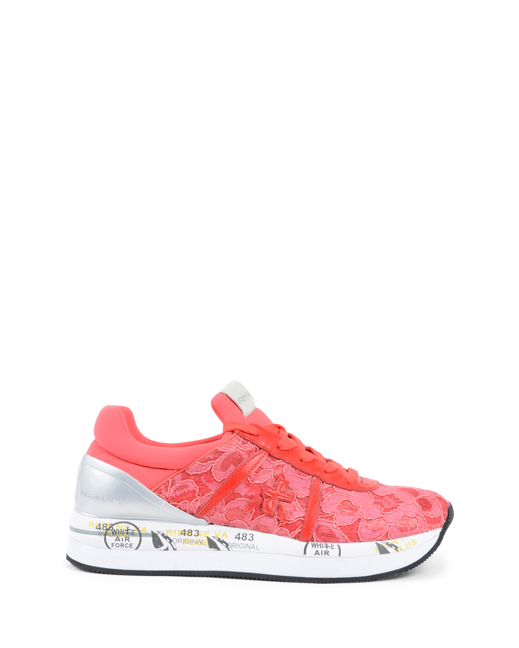 Premiata Womens Sneaker Red LIZ 3004