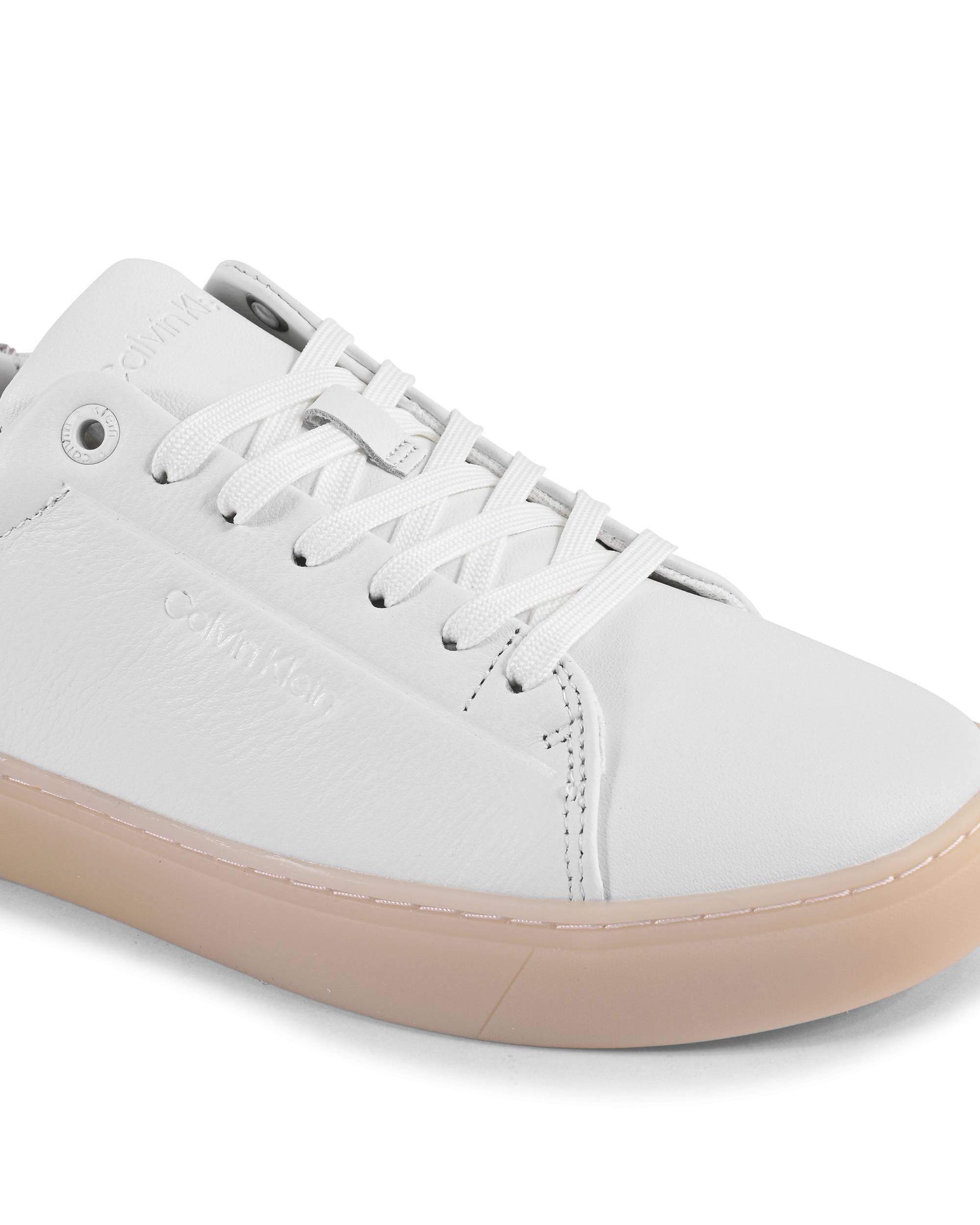 Zapatillas Calvin Klein para mujer blancas HW0HW0189702Z