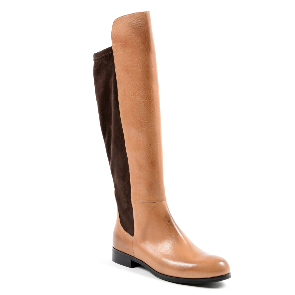 V 1969 Italia Bota alta para mujer marrón GRAPE