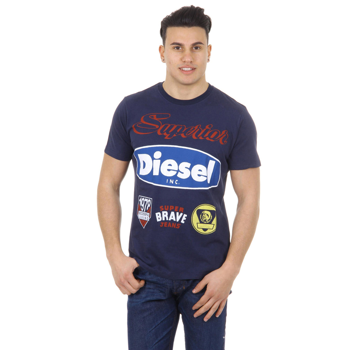 Camiseta Diesel para hombre T-CHRESTOS 00SGF8 0091B 81E