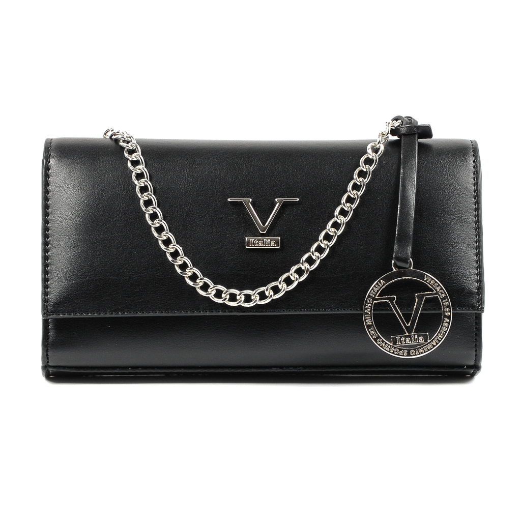 V 1969 Italia Womens Handbag Black BOLLA