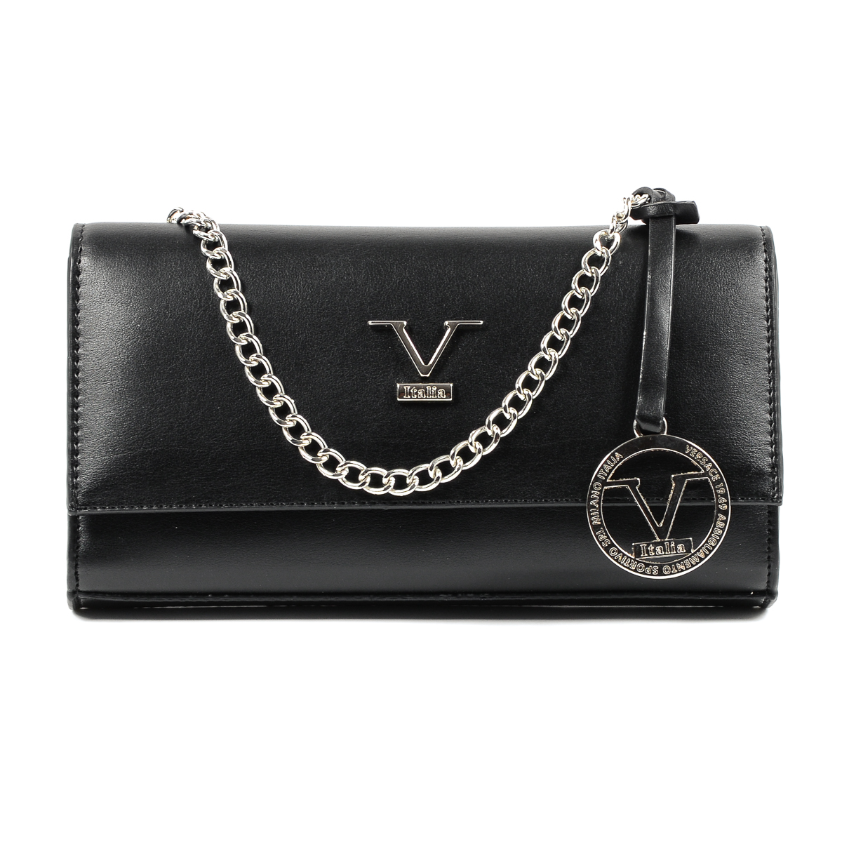 V 1969 Italia Womens Handbag Black BOLLA