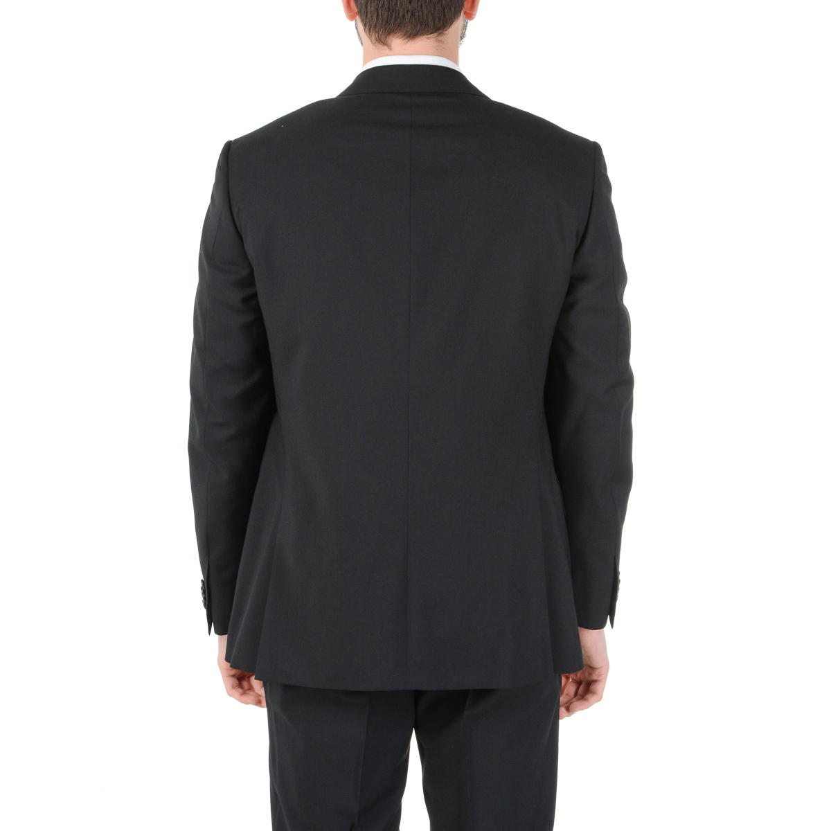 Traje Corneliani para hombre, manga larga, gris oscuro, talla Super 130