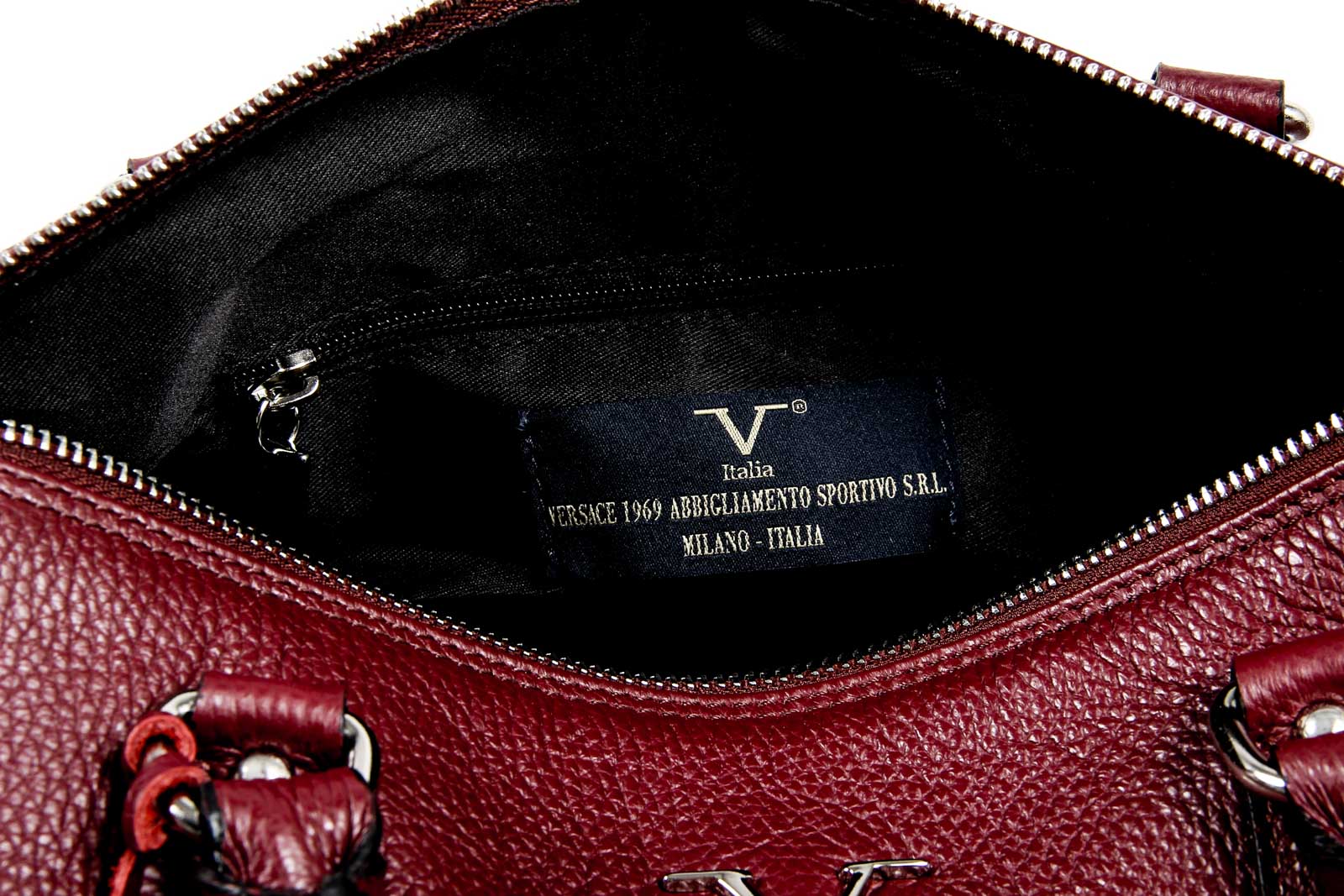 Bolso de mano para mujer V 1969 Italia V007 S BORDEAUX