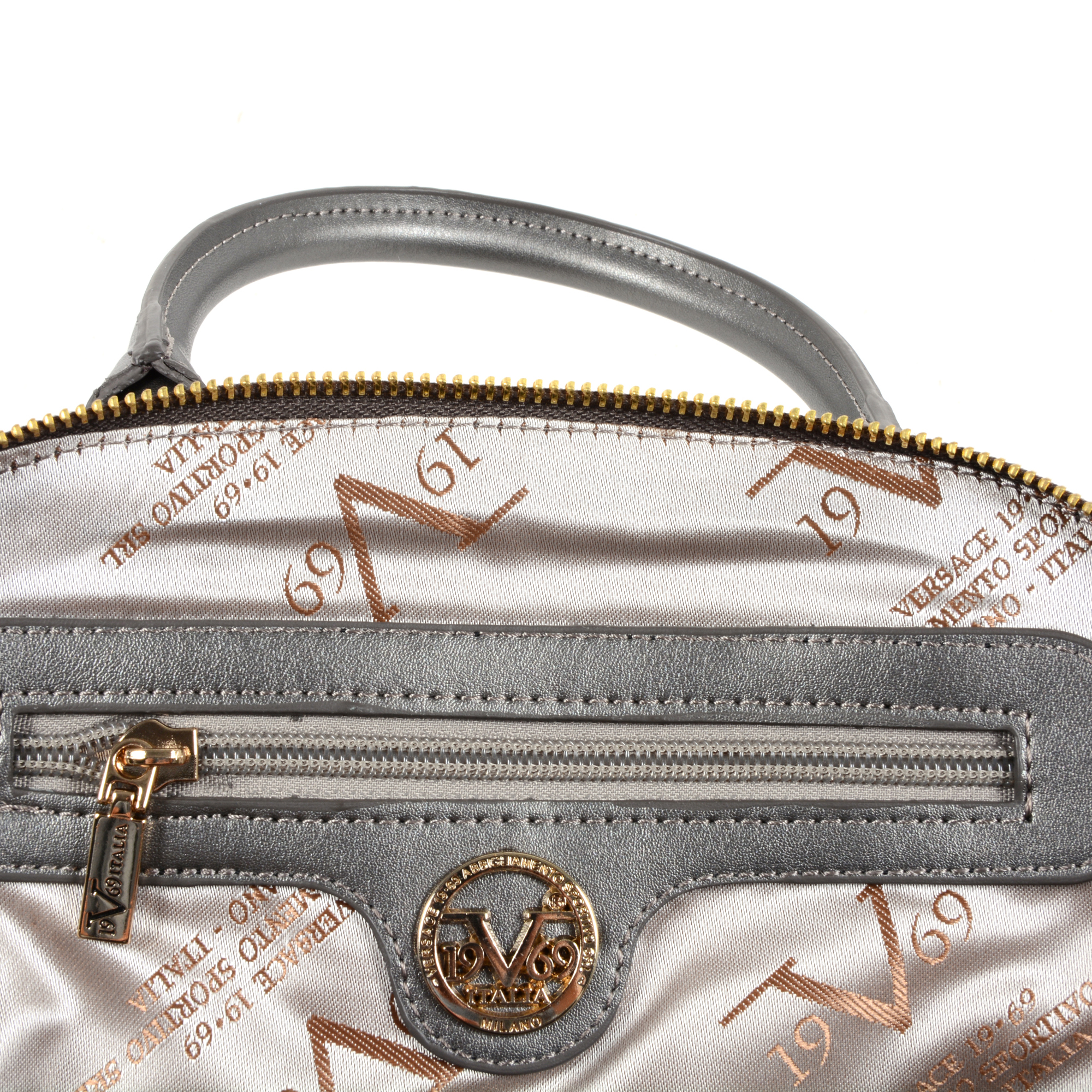 V 1969 Italia Womens Handbag Silver CRETA