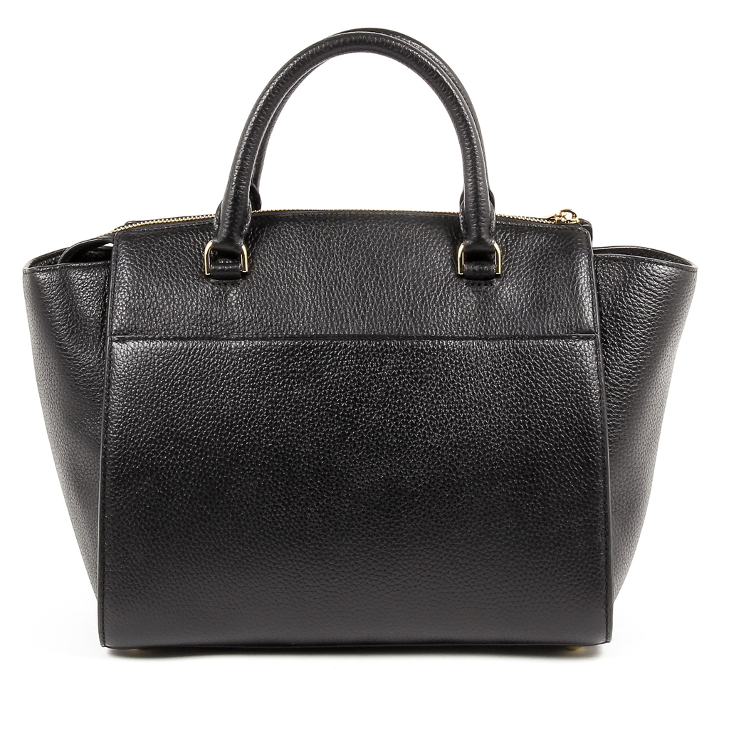 Michael Kors Womens Handbag VANNA 35T7GV3S3L BLACK