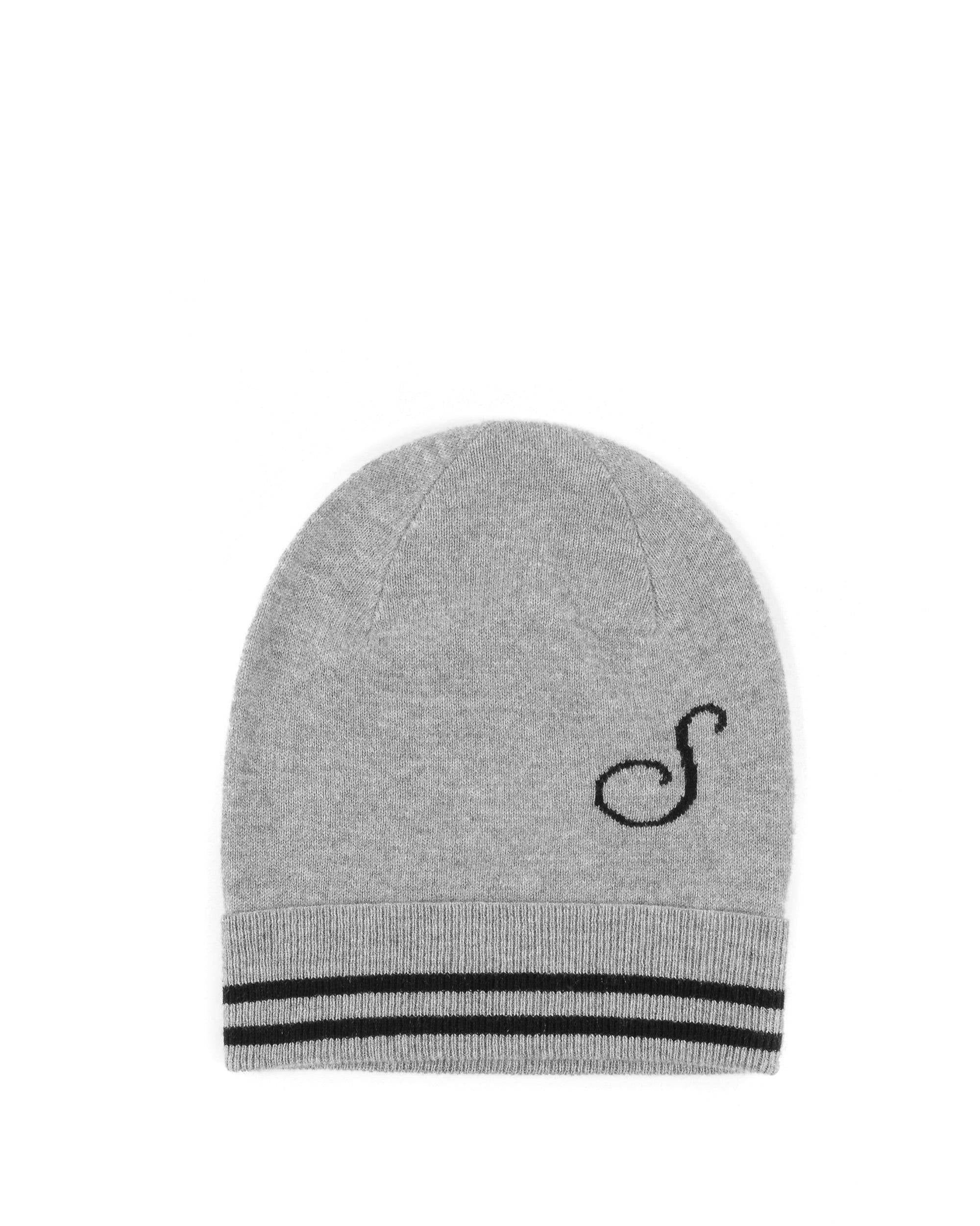 Gorro con monograma de Dee Ocleppo BRUNTSFIELD GREY S