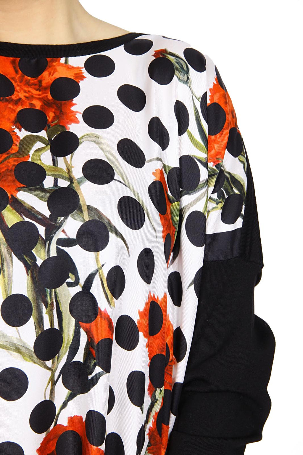 Top de manga larga para mujer Dolce & Gabbana FL095K F58BV S9139