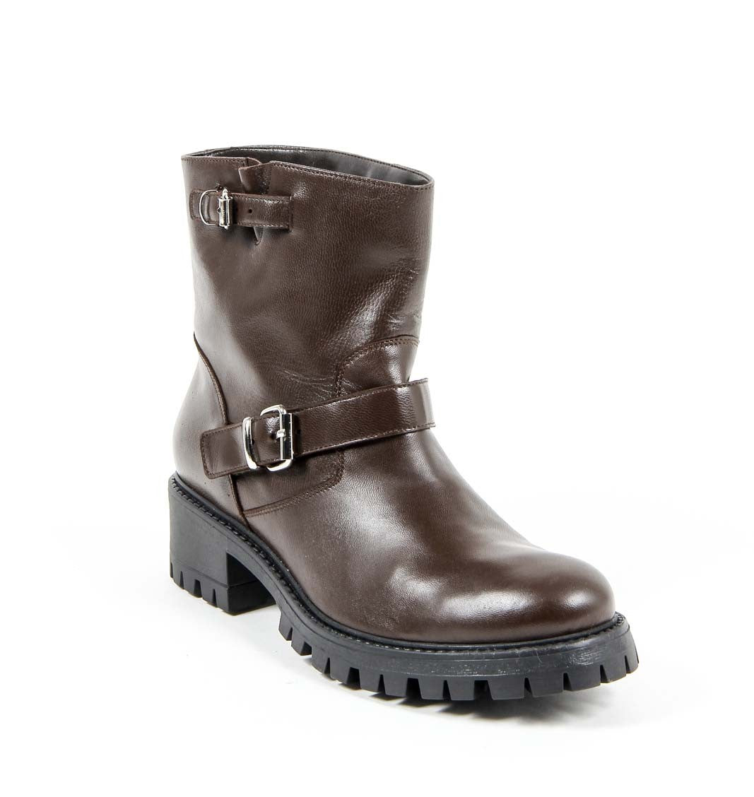 Bota corta para mujer V 1969 Italia B1441 NAPPA T. MORO