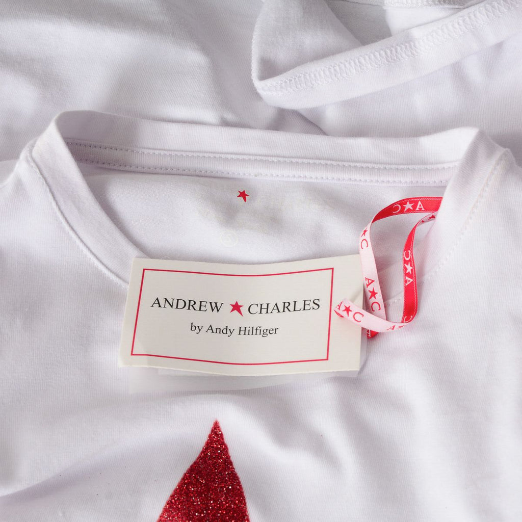 Camiseta de manga larga para mujer Andrew Charles By Andy Hilfiger TS602 031002 FENIX WHITE S8