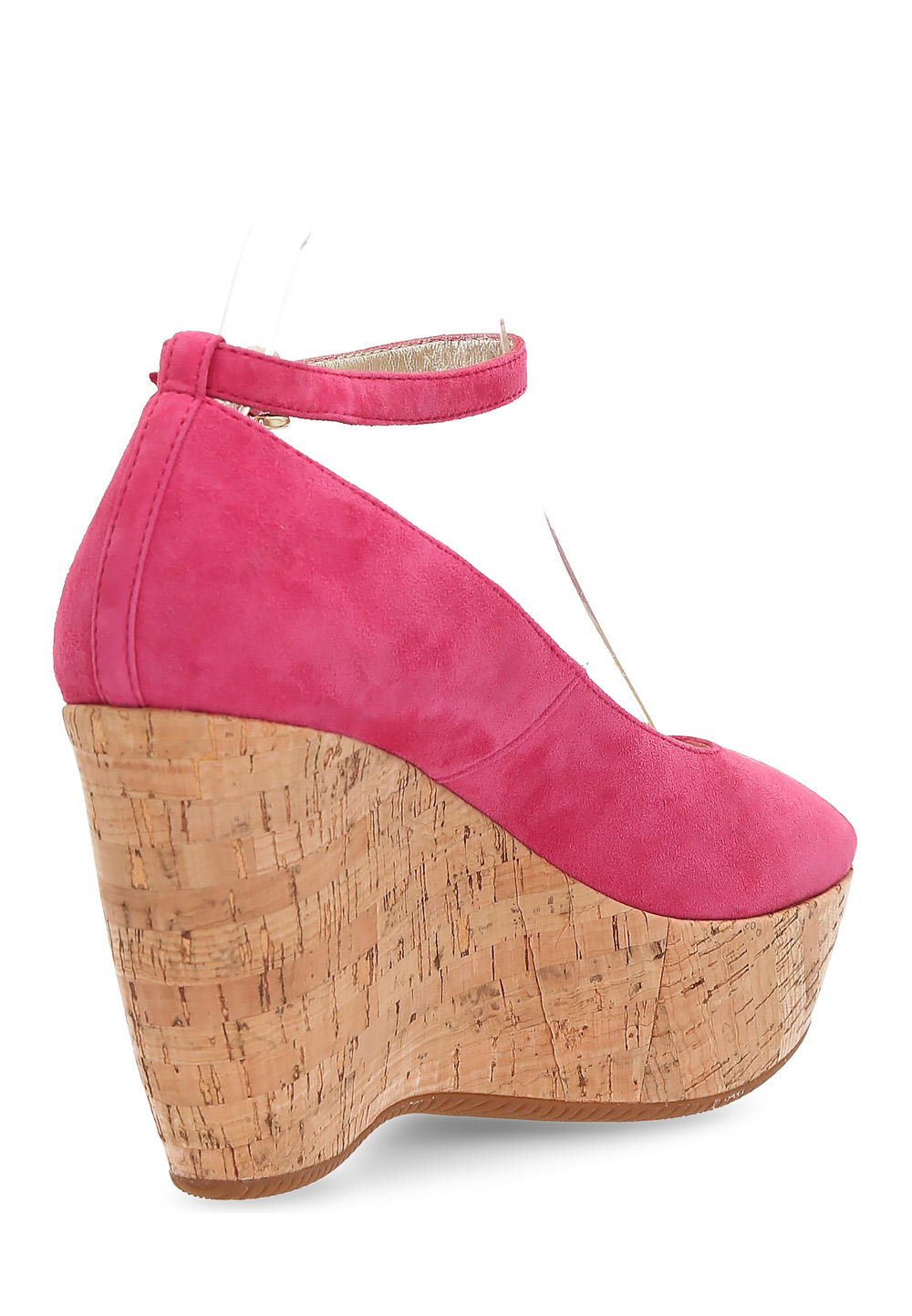 Sandalia de cuña Hogan para mujer color fucsia HXW2000I440CCR0M809