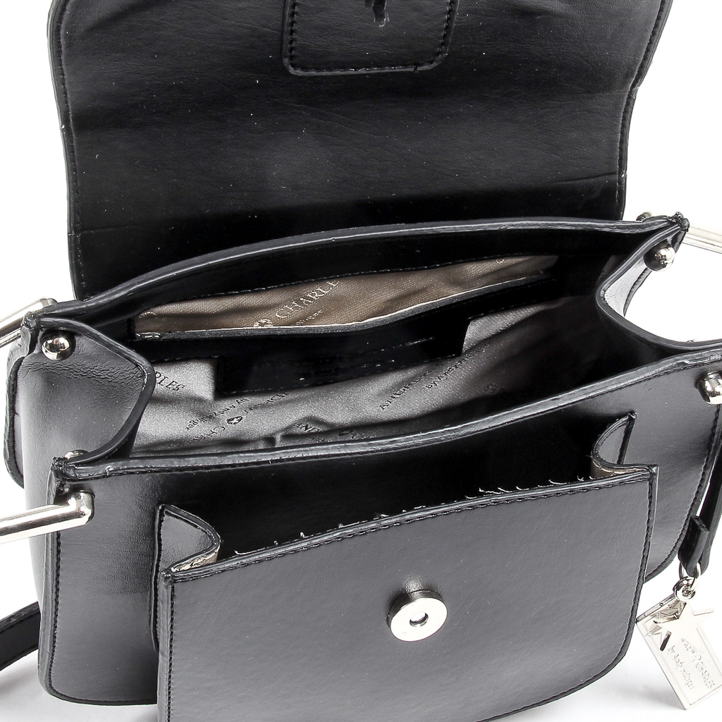 Bolso de mano para mujer Andrew Charles JOURNEY negro